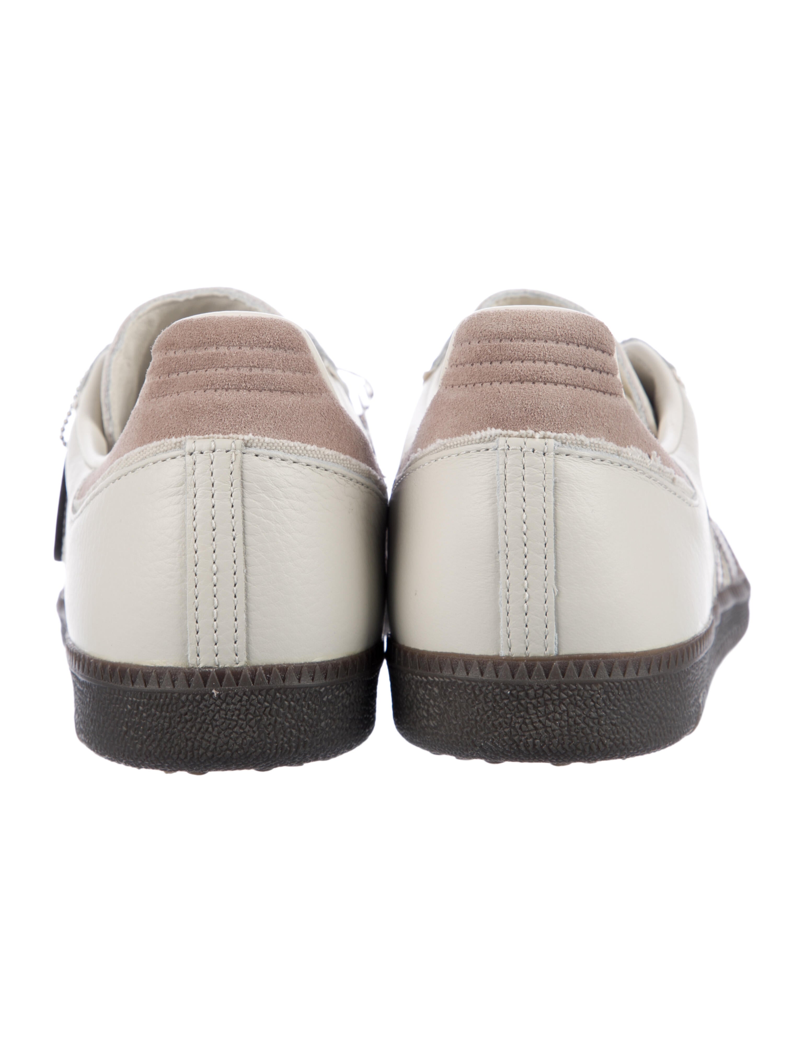 Adidas x NICEKICKS Leather Printed Sneakers